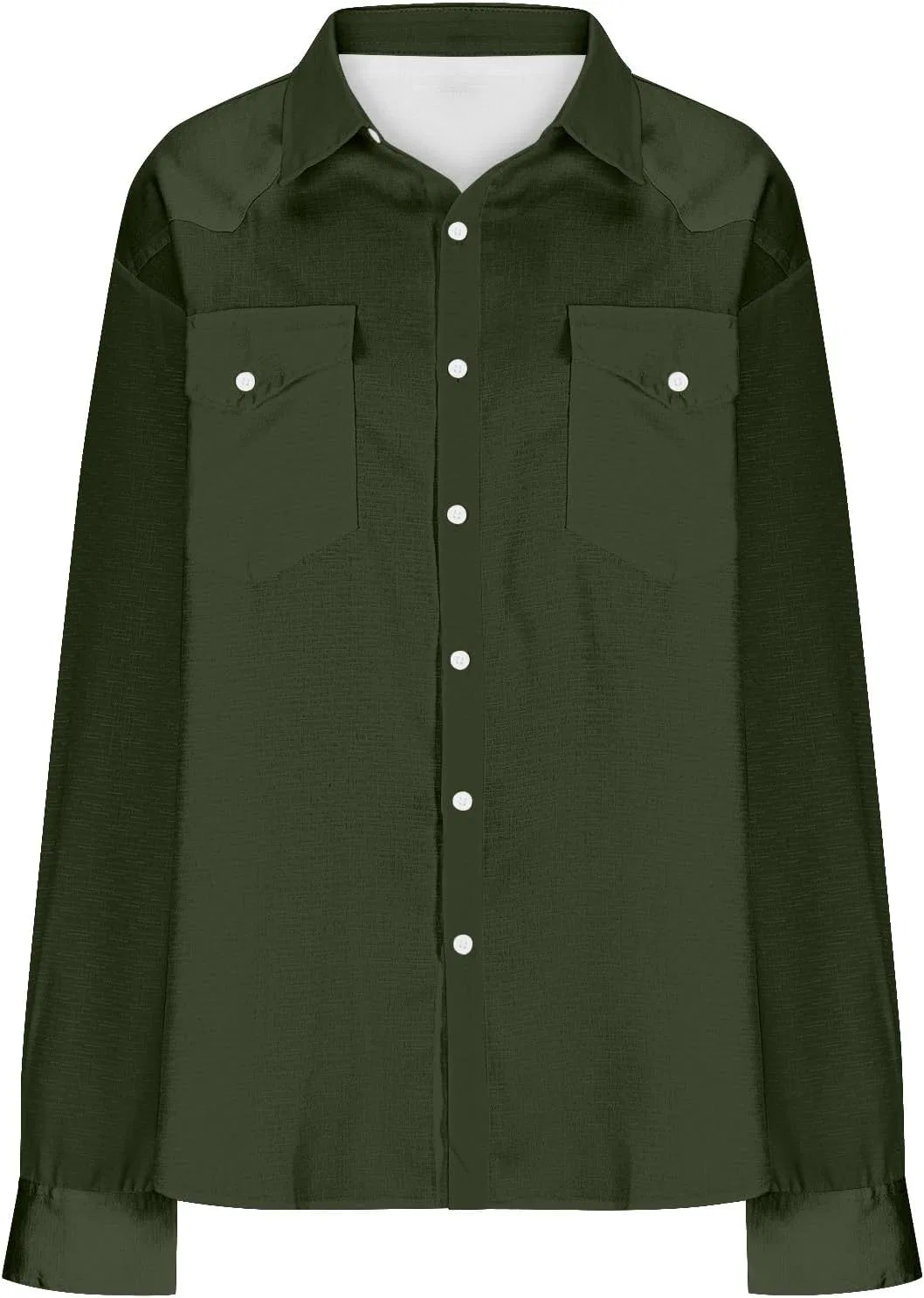 Мужская рубашка с длинным рукавом, Classic, бронзовый — фото 4