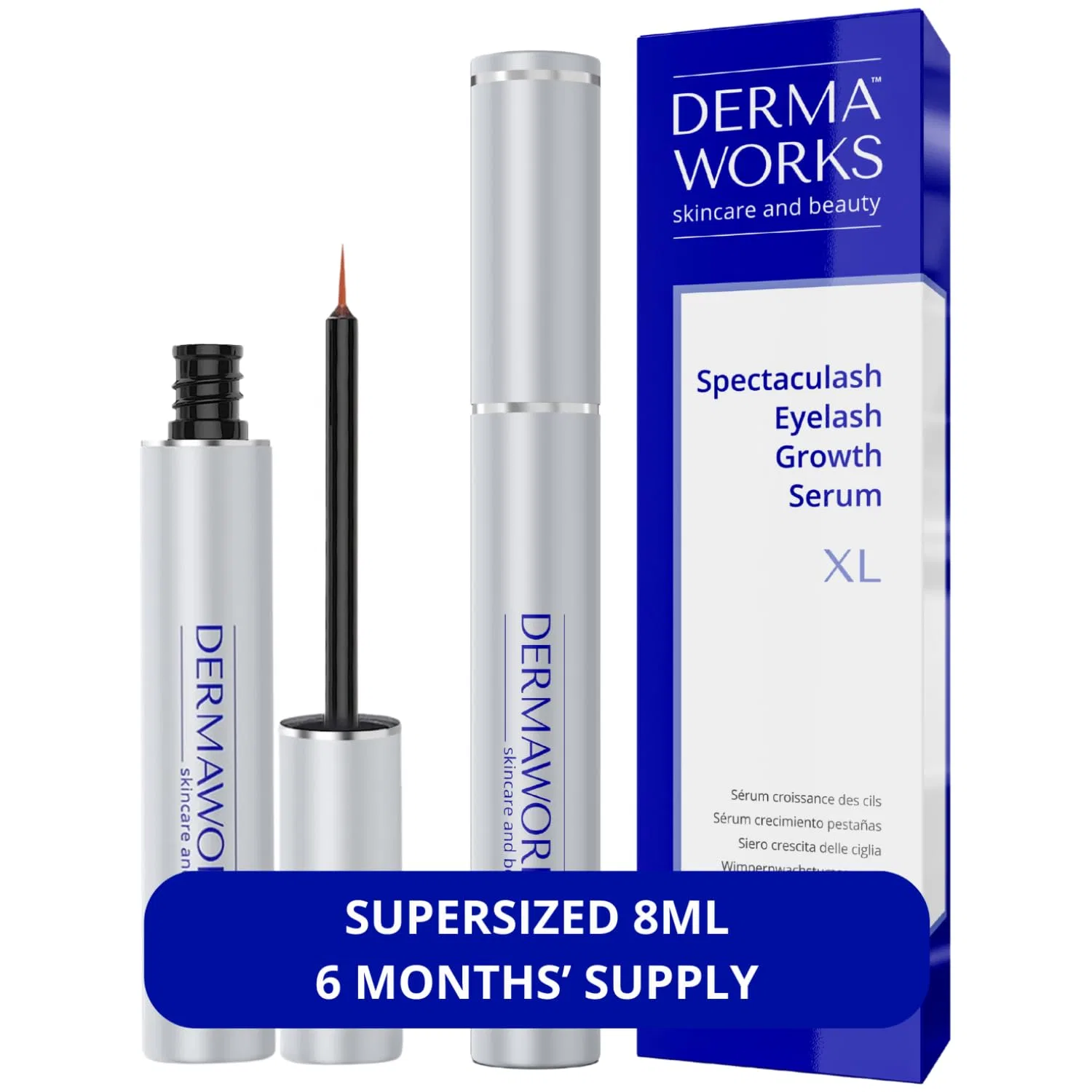 Сыворотка для ресниц Dermaworks SPECTACULASH XL, 8 мл
