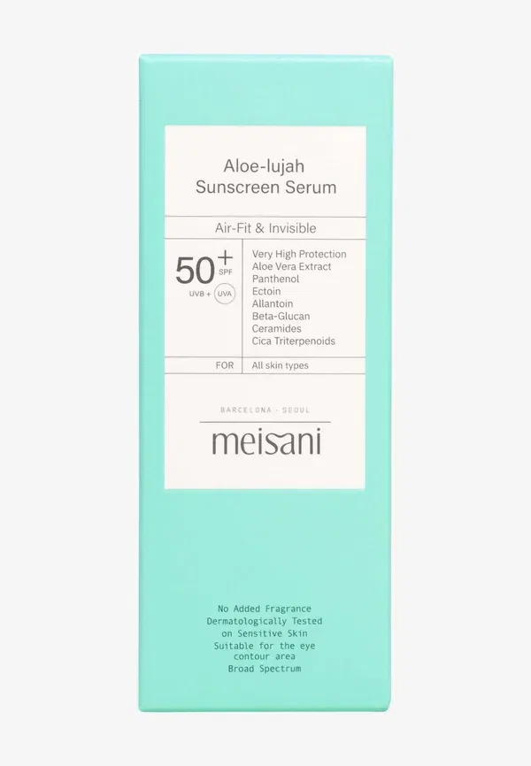 Солнцезащитная сыворотка Aloe-lujah SPF 50+ - защита от солнца 50 мл Meisani — фото 2
