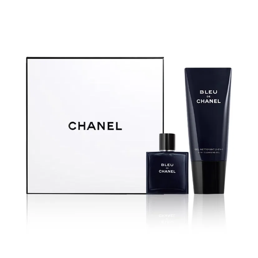 Мужской набор парфюма и очищающего средства Cerulean Men, CHANEL