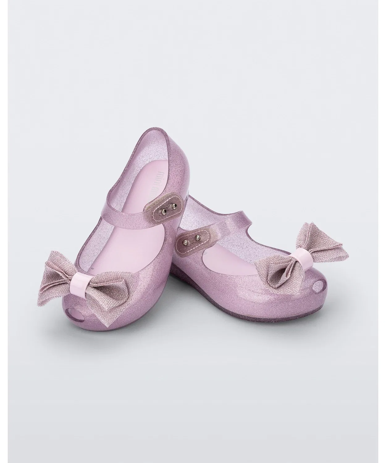 Детские балетки с бантом Melissa Mini Melissa Ultragirl Sweet XII BB, Розовый