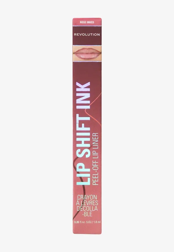 Губная подводка Liquid Revolution Lip Shift Ink Peel Off Lipliner Stain, Makeup Revolution, 1.8 мл, цвет rose inked — фото 3