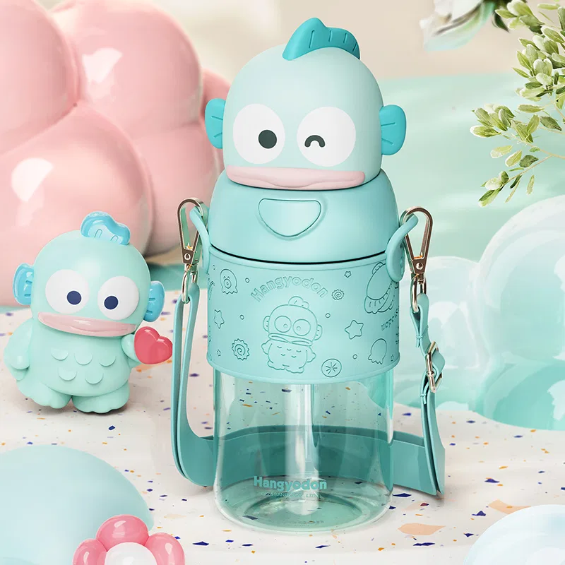 Детская кружка с крышкой 620 мл My Melody Water Cup Sanrio, Multicolor — фото 4