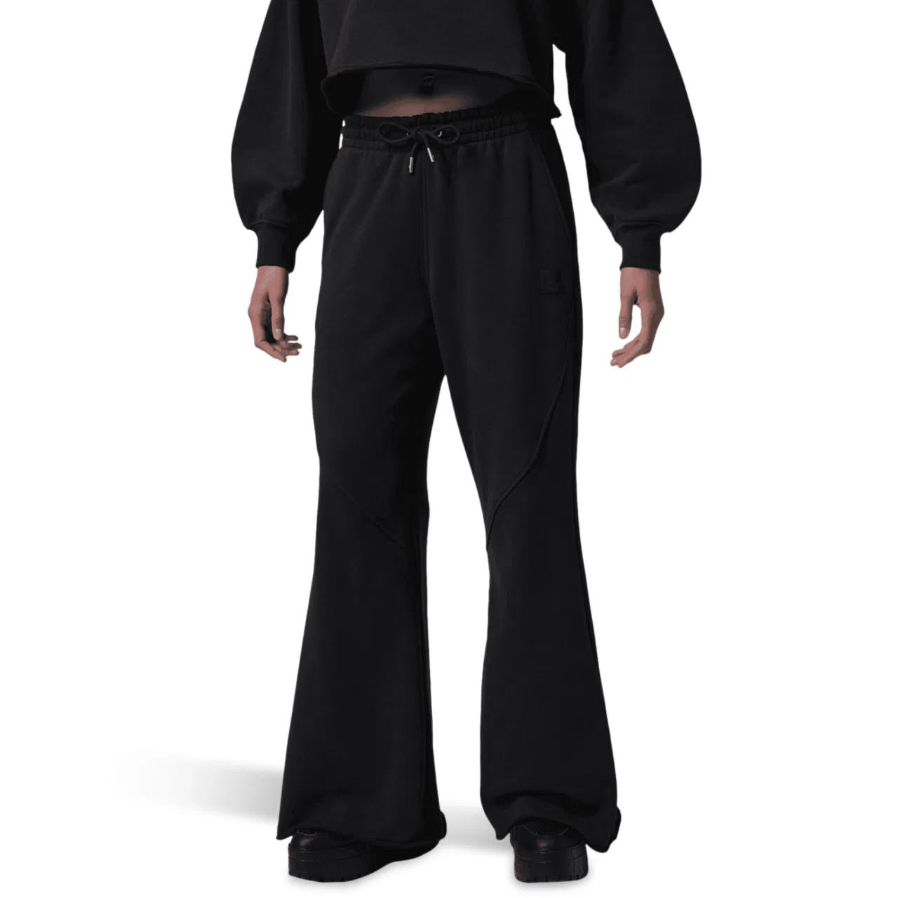 Женские брюки из флиса Flight Fleece FLR Jordan, цвет Black/Dark Smoke Grey