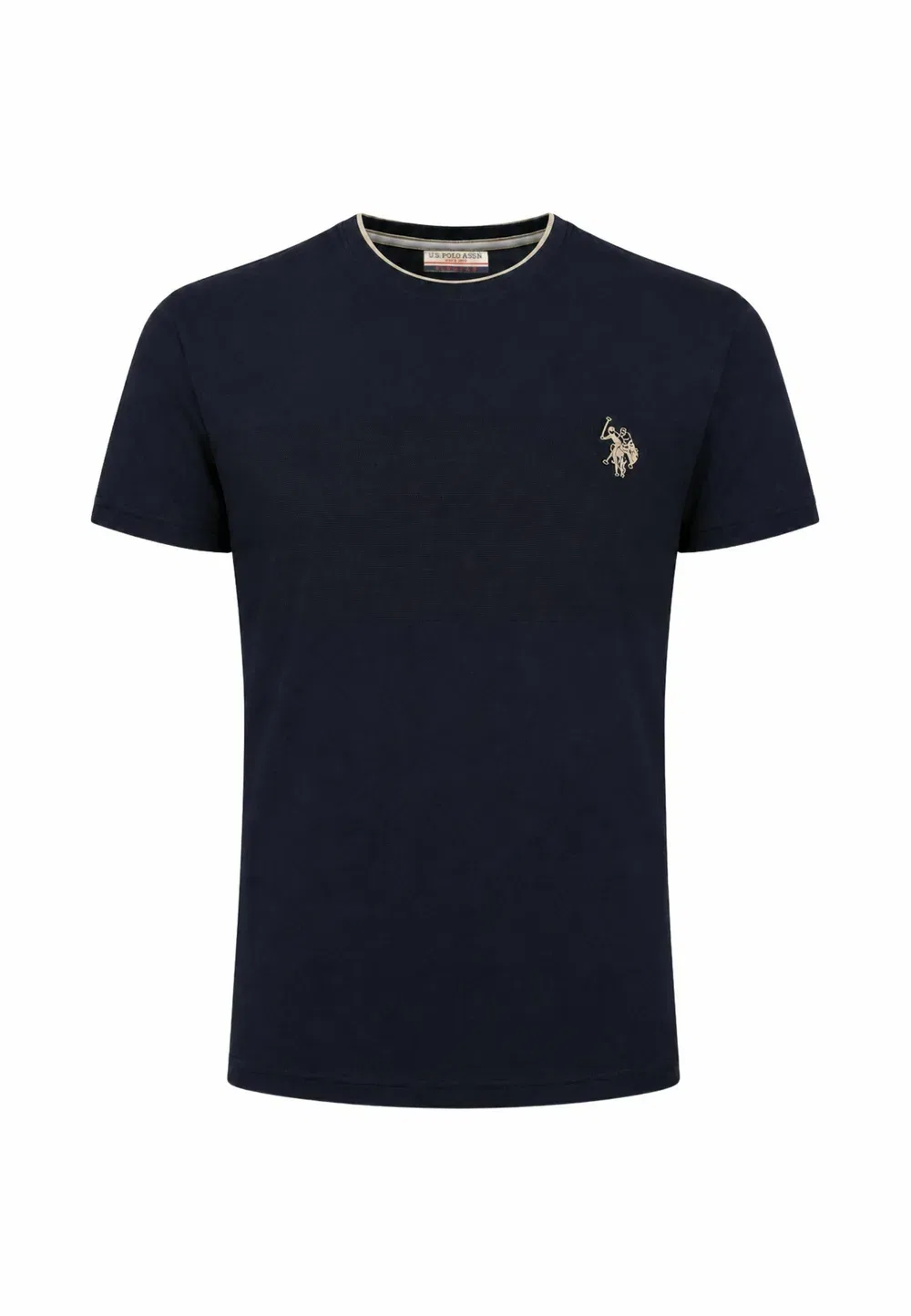 Футболка - базовая футболка U.S. Polo Assn., Blu — фото 4