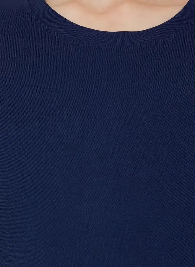 Styli Футболка спортивная хлопковая для подростков, navy blue — фото 4