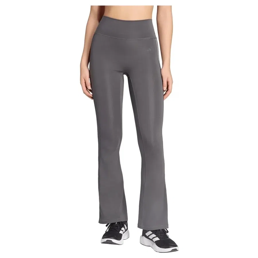 Спортивные леггинсы с длинным рукавом Pwr Ess S Fla L adidas, Серый — фото 2