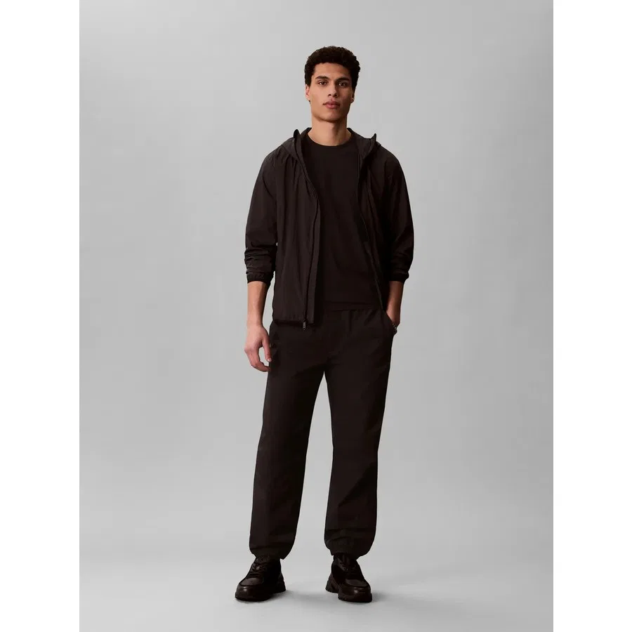 Спортивные брюки Calvin Klein Cotton Nylon Parachute, Черный