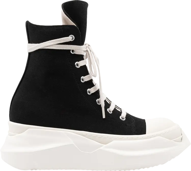 Кроссовки Rick Owens Wmns DRKSHDW Abstract High Black Milk, черный