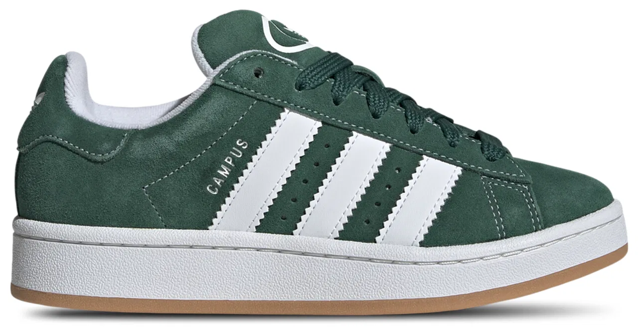 Кроссовки для мальчиков Campus 00s Adidas, цвет Green/White/Gum