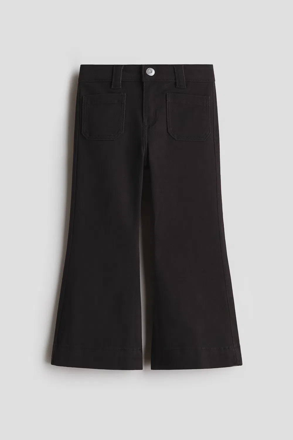 Расклешенные джинсы H&M, Schwarz