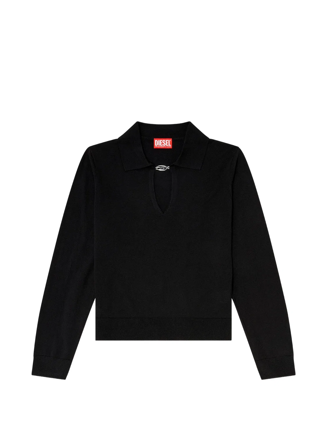 Diesel Свитер Oval D черный