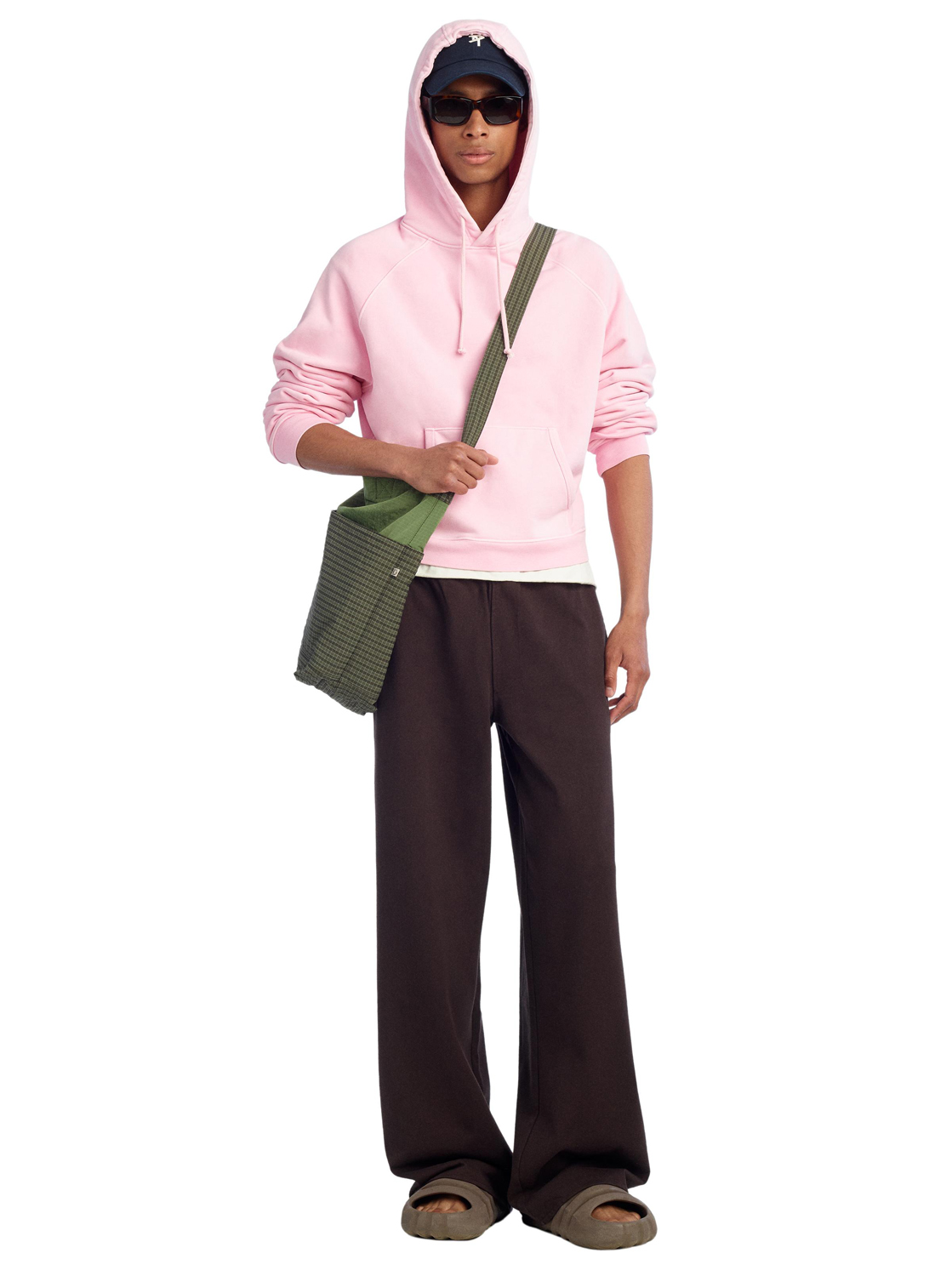 Брюки-джоггеры Zara Benito Antonio Collection Relaxed Fit, коричневый