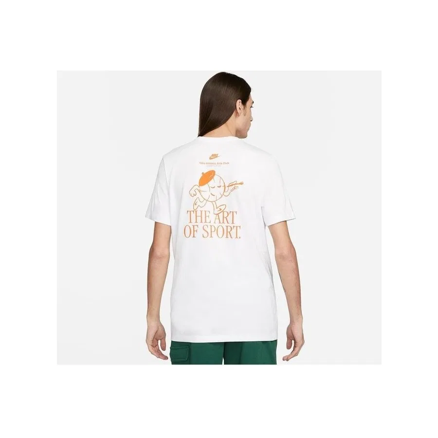 Футболка с коротким рукавом Art Is Sport LBR Nike, Белый — фото 2