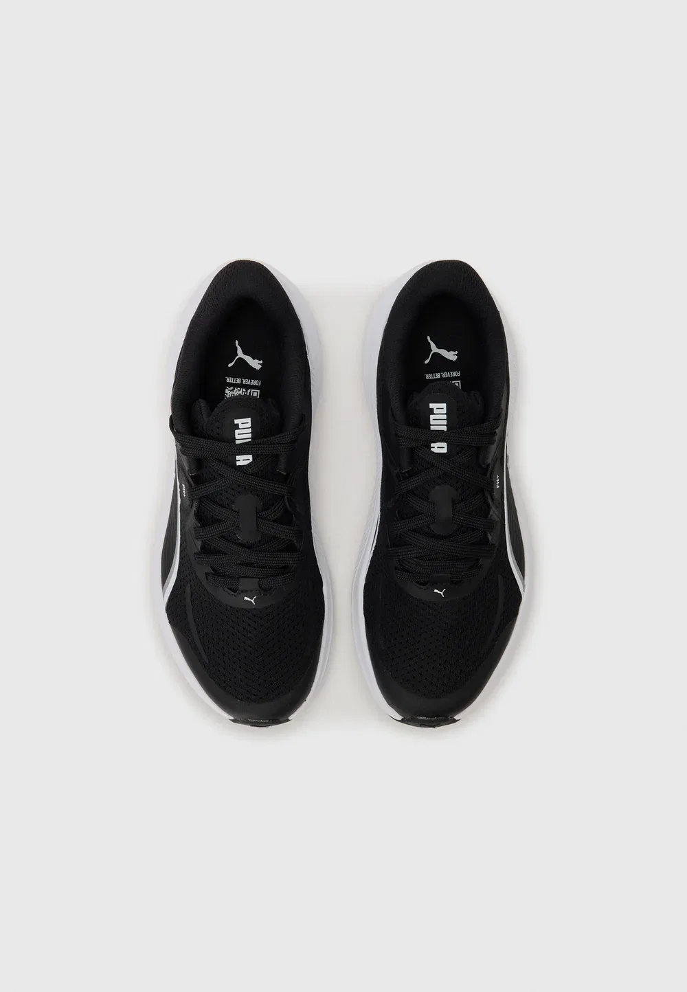 Кроссовки Skyrocket lite 2 jr унисекс - для бега по улицам Puma, Black/White/Silver-Coloured — фото 4