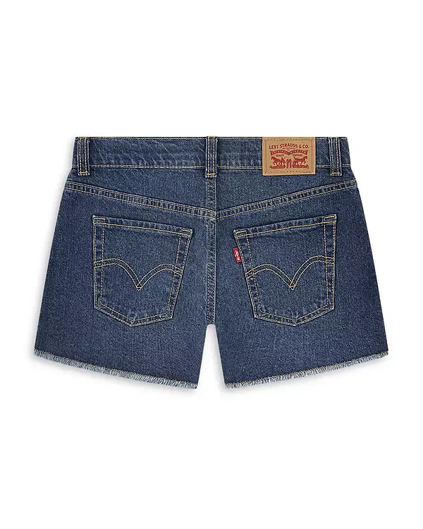 Детские шорты для девочек хлопковые Levi's, No Filter — фото 2