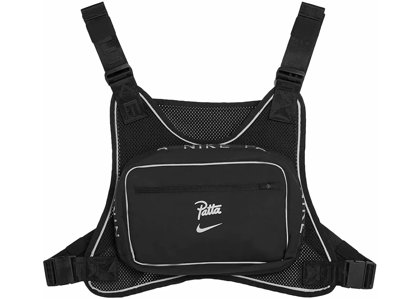 Мужской жилет Nike x Patta Running Team Rig, черный