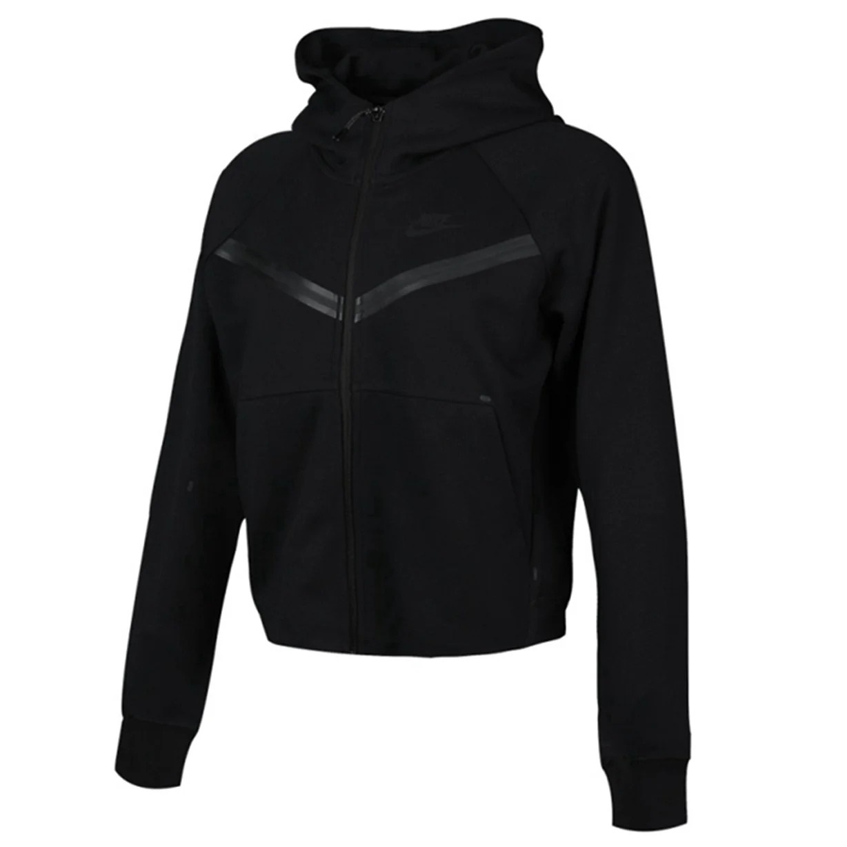 Ветровка Nike Sportswear Tch Flc Wr Hoodie Fz Beyond, черный — фото 2