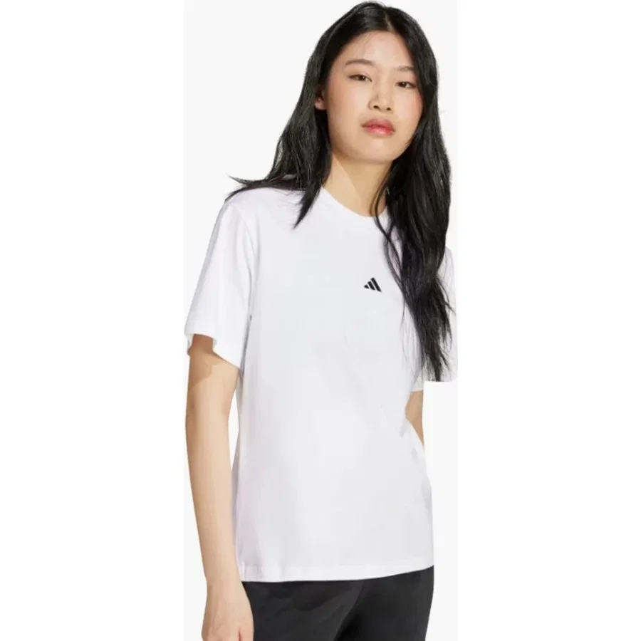 Футболка с длинным рукавом Sportswear Essentials Small Logo Cotton Tee adidas, Белый — фото 2