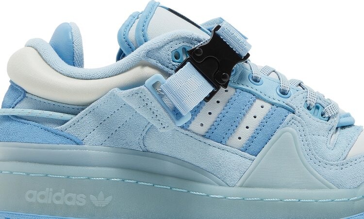Кроссовки Adidas Bad Bunny x Forum Buckle Low Big Kid 'Blue Tint', синий — фото 3