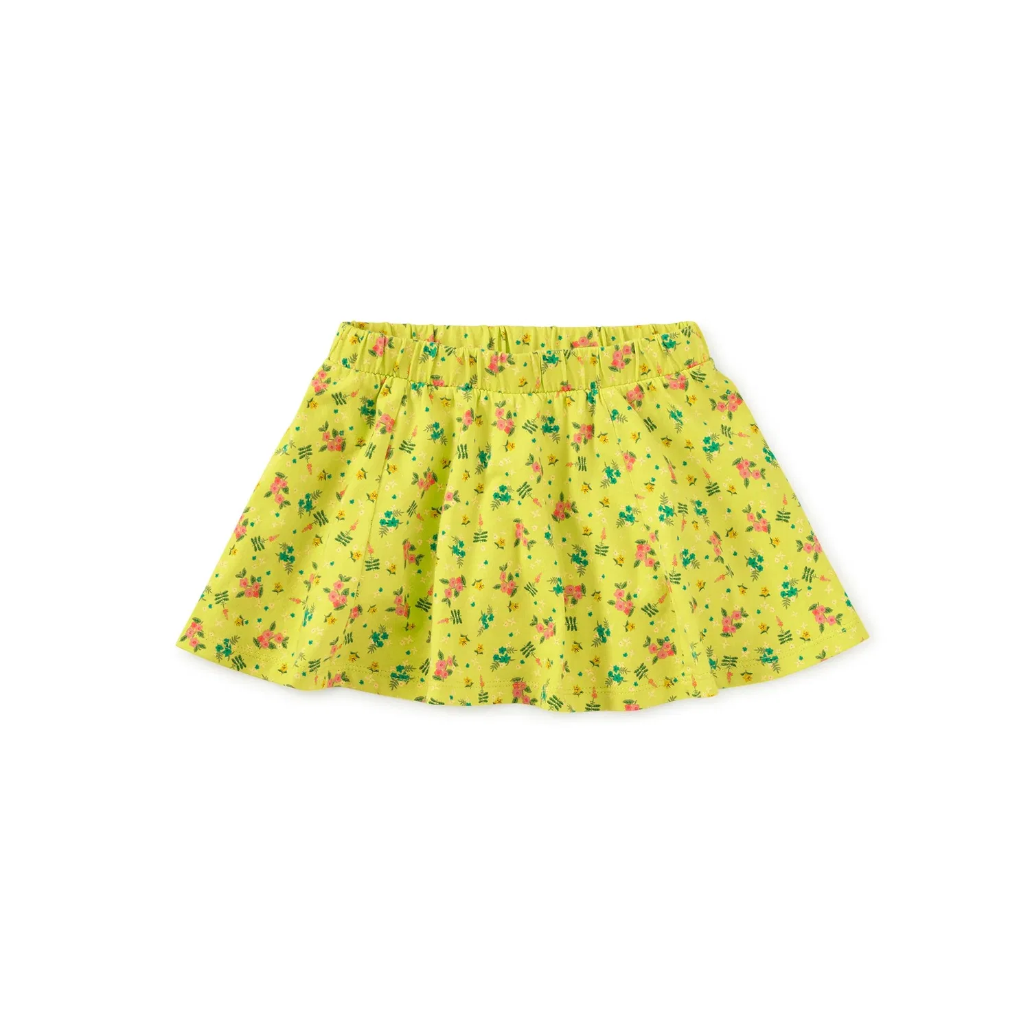 Детская юбка-шорты с принтом Twirl Skort Tea Collection, Tropical Floral Ditsy — фото 4