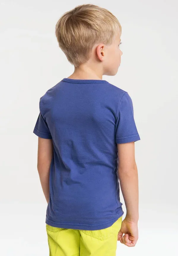 Футболка с принтом Superman Logoshirt, lila, лиловый — фото 3