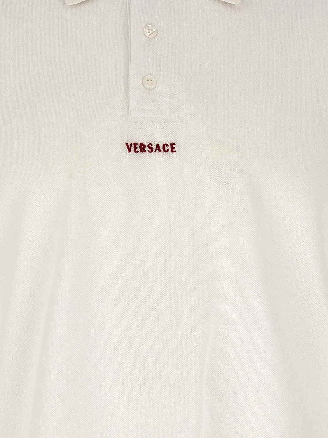 Рубашка-поло «Greca» VERSACE, белый — фото 4