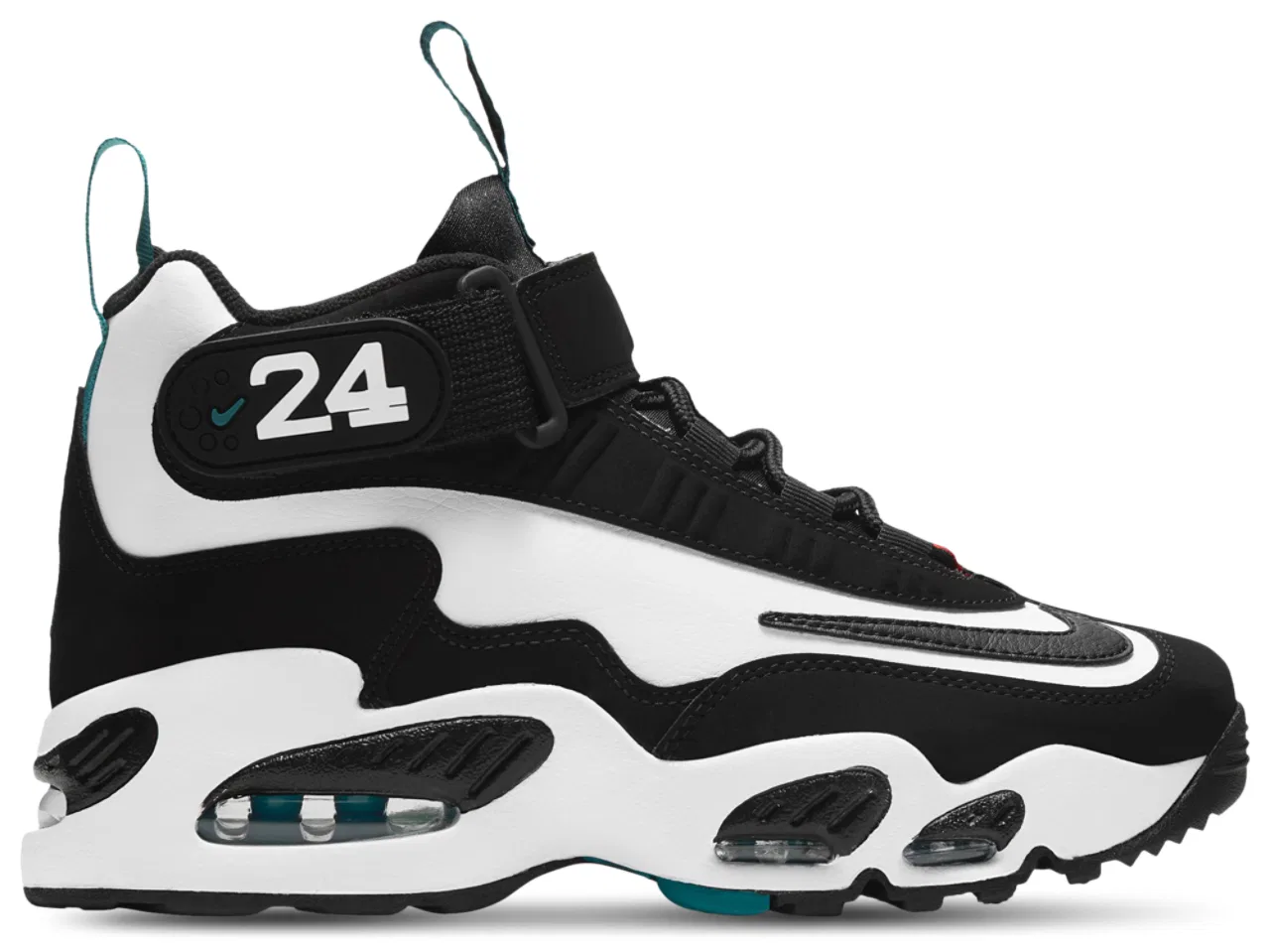 Кроссовки для мальчиков Air Griffey Max 1 Nike, цвет White/Freshwater/Black