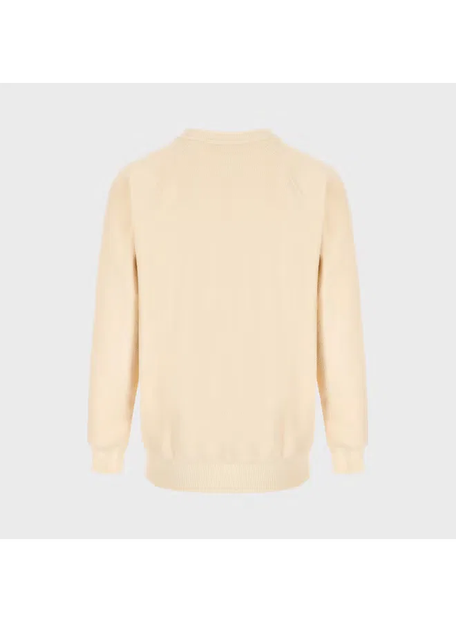 Худи свободного кроя с капюшоном, однотонное, Zara, белый — фото 3
