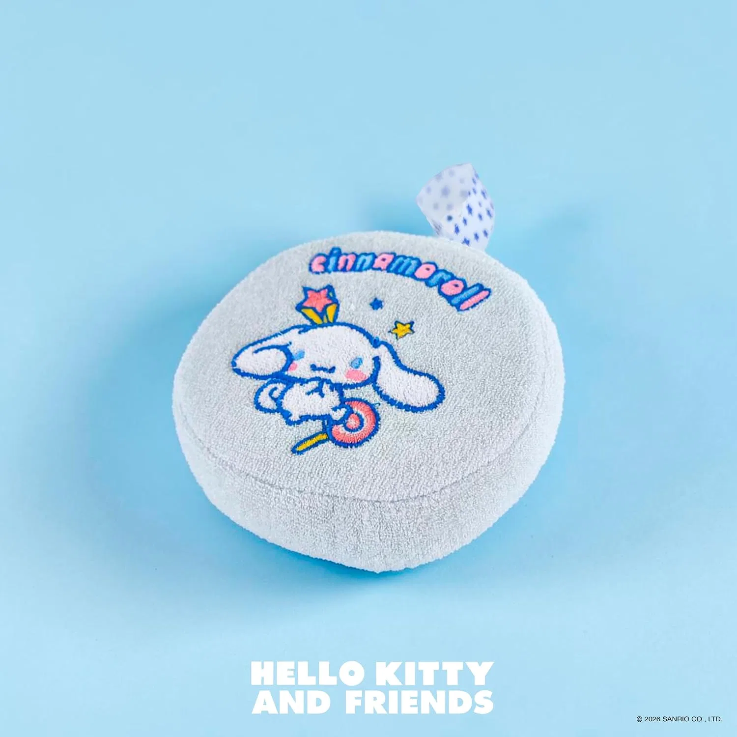 Мочалка для купания Hello Kitty, Cinnamoroll, Beauty in the air, 1 шт, розовая — фото 3