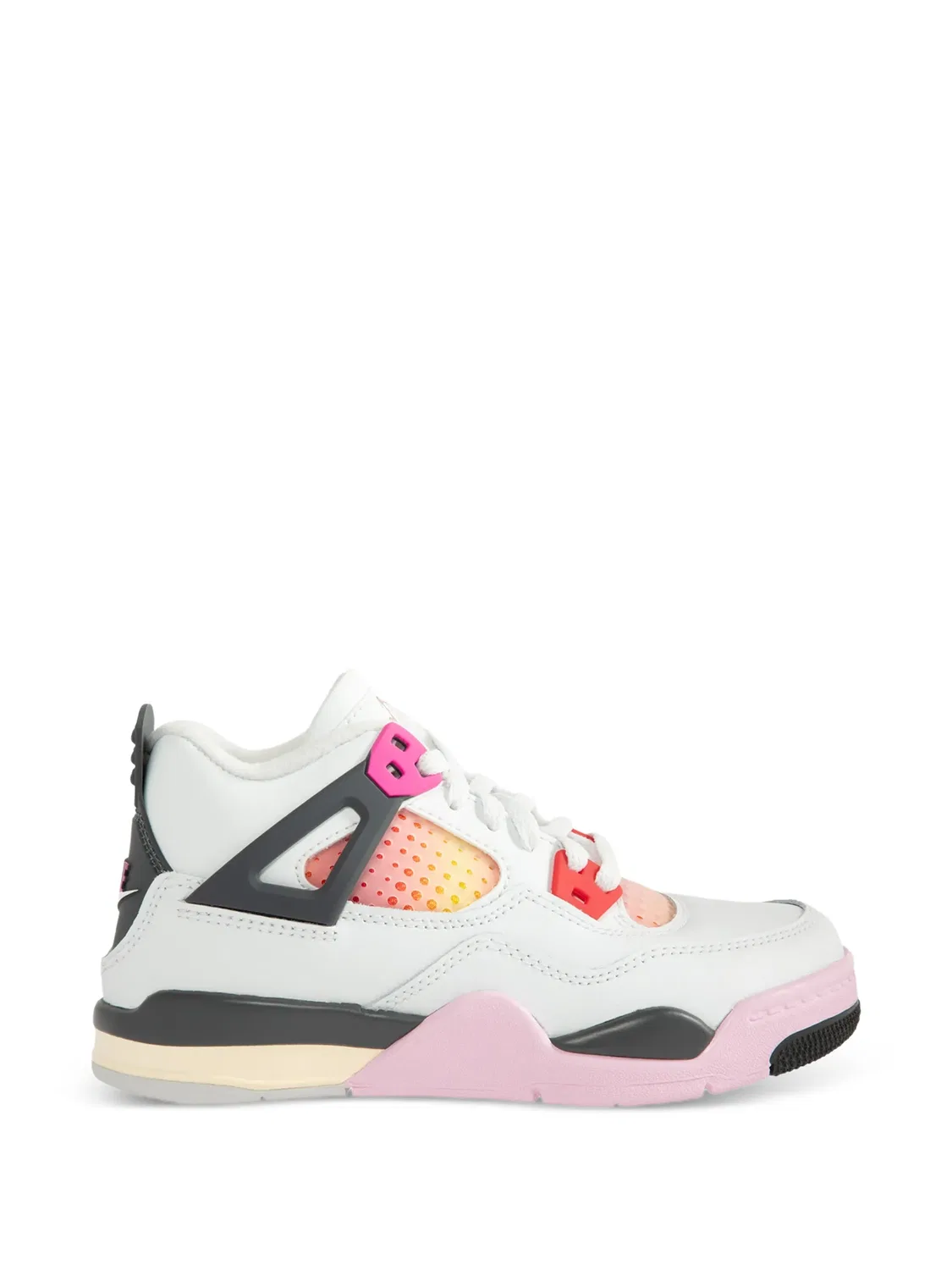 Кроссовки Air Jordan 4 Retro Comic Jordan Kids, белый — фото 2
