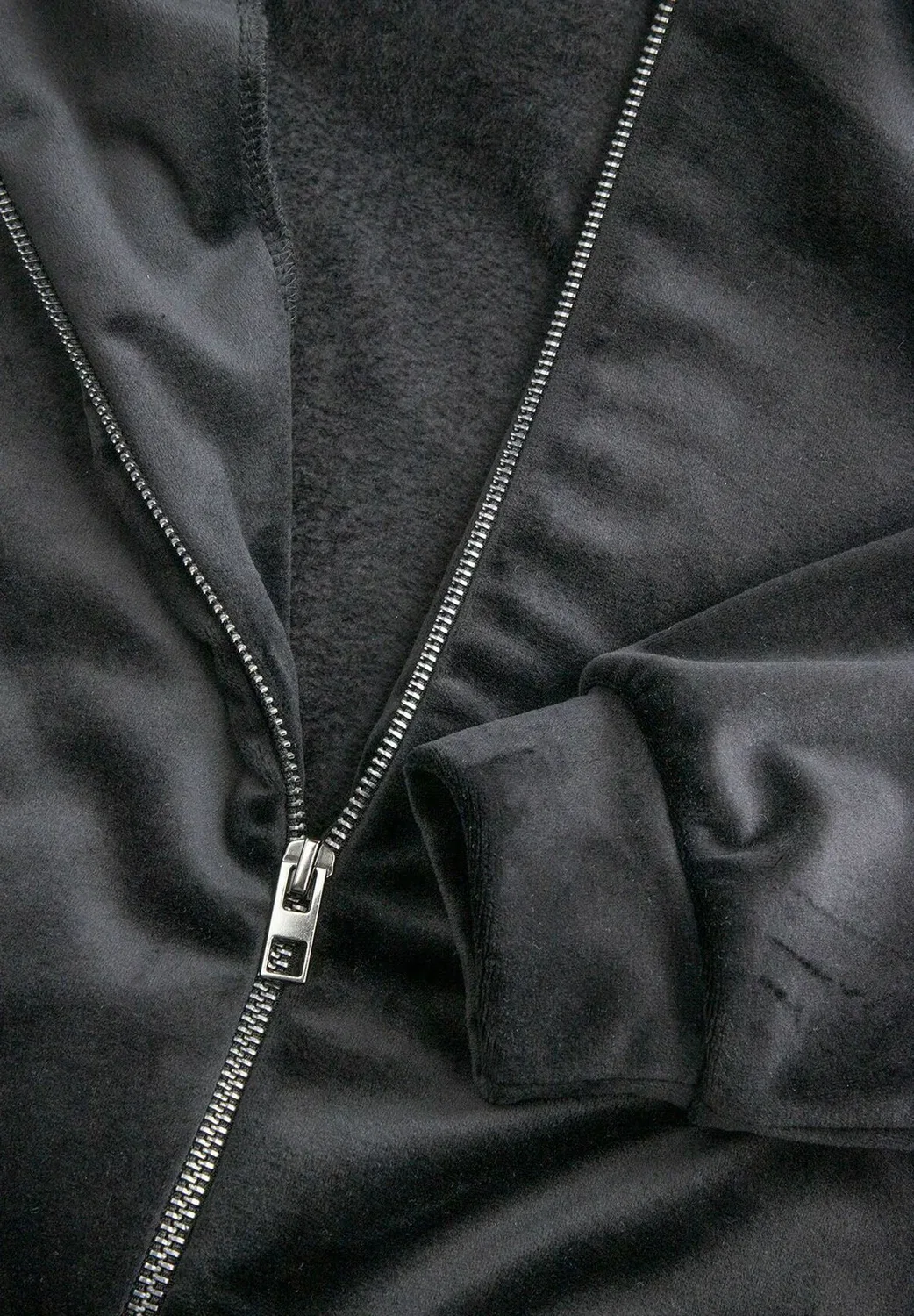 Bluza rozpinana (f-zc6132401tgj-021-164) - толстовка на молнии Coccodrillo, Black — фото 4