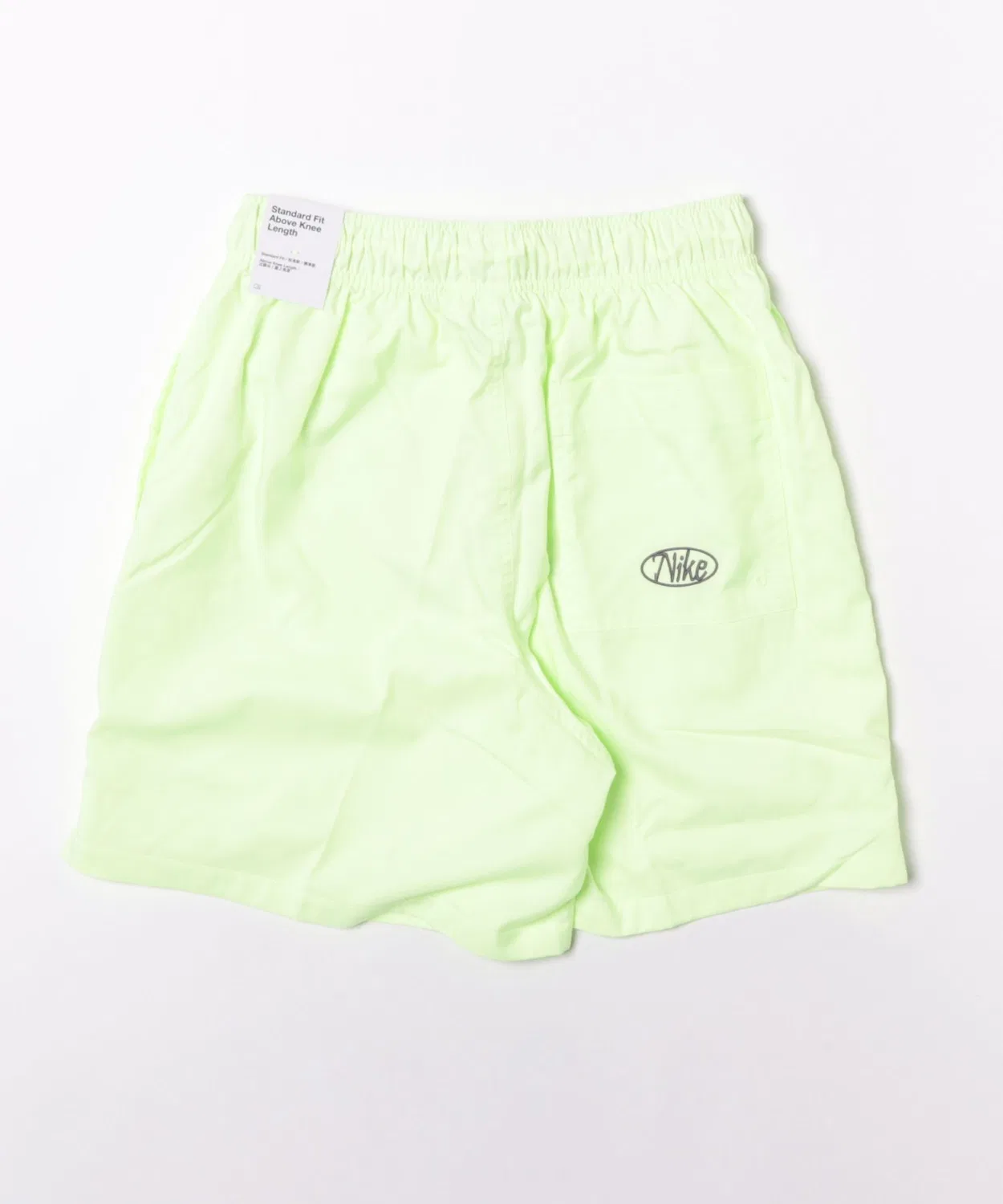 Мужские шорты из легкой ткани с сетчатой подкладкой, модель Flow Short NIKE, Yellow — фото 2
