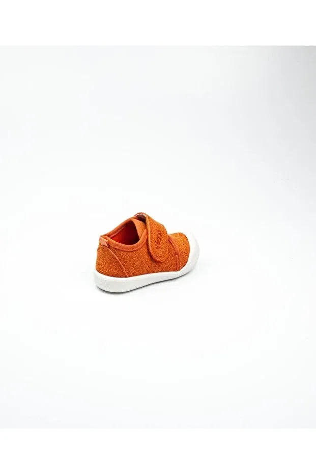 Детские туфли для девочек с коротким каблуком Vicco, Orange Orange — фото 4