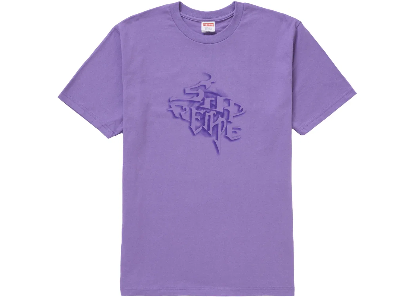 Мужская футболка с принтом Supreme Tee (FW24) Purple