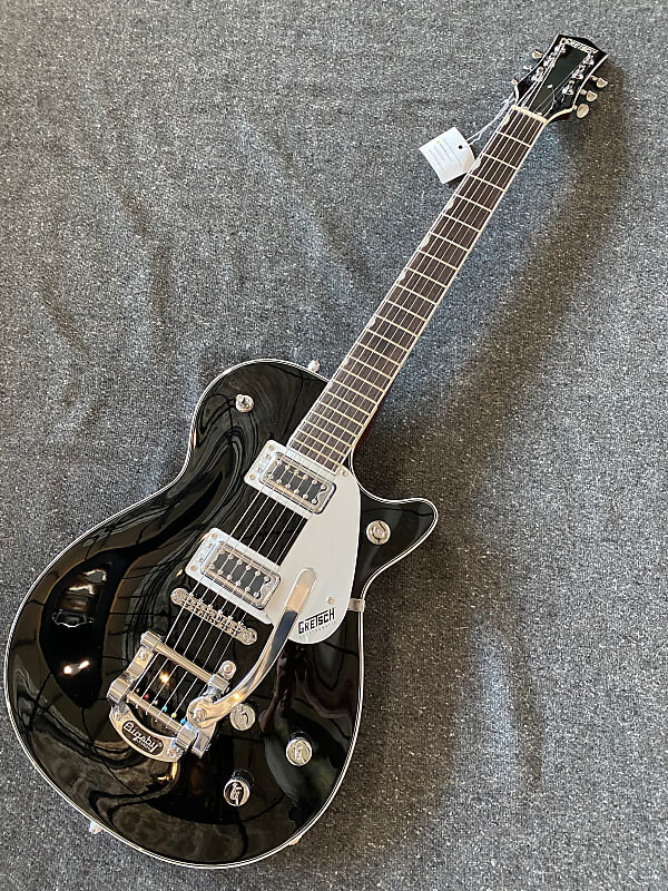 

Gretsch G5230T Electromatic Jet FT с Bigsby Black #CYG21042659 (8 фунтов, 1,8 унции) G5230T Electromatic Jet FT with Bigsby