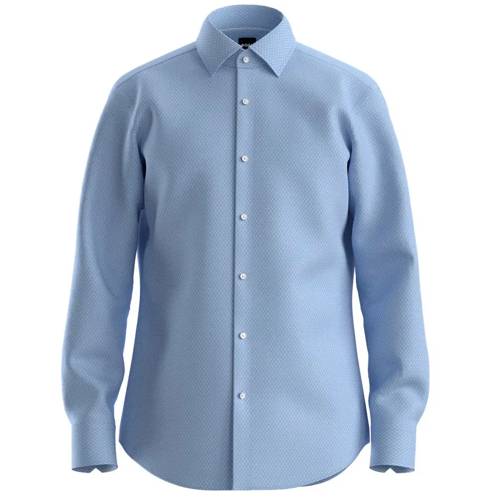 Мужская рубашка с длинным рукавом Joe K C1 261 BOSS, Blue