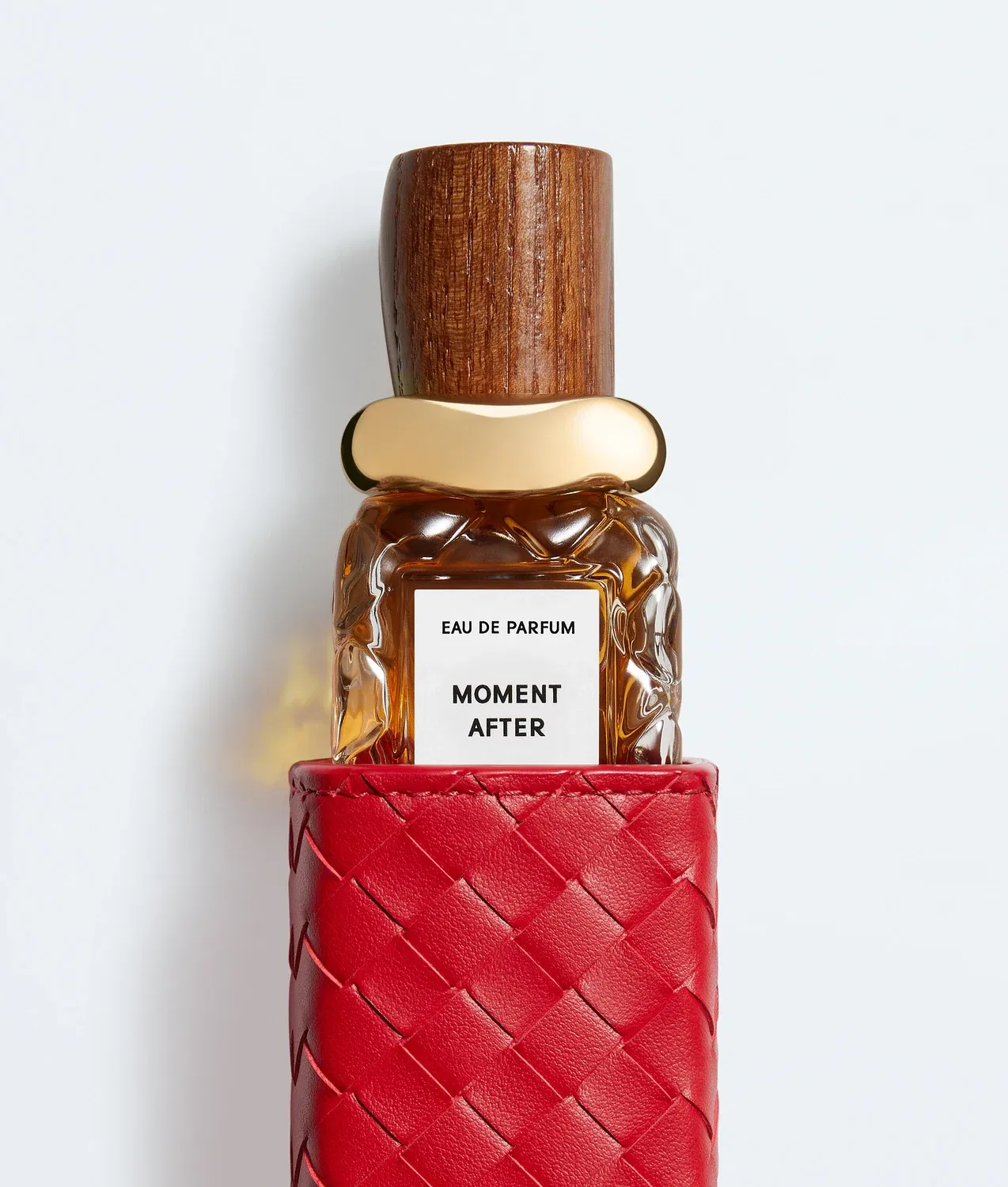 Малый держатель для духов BOTTEGA VENETA, красный — фото 2