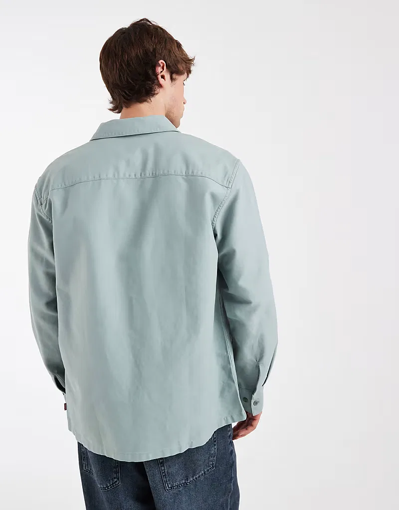 Рабочая куртка Levi's Workwear шалфея — фото 4