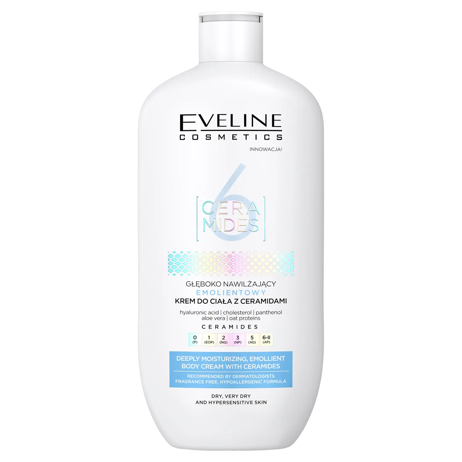 

Eveline Cosmetics Ceramids Увлажняющий крем для тела, 350 мл