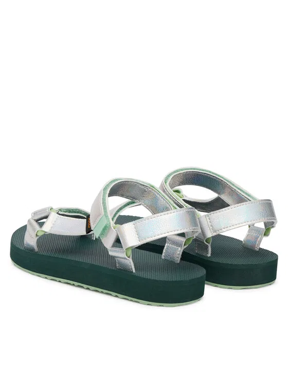 Сандалии Original Universal Shine Teva, серебро — фото 3