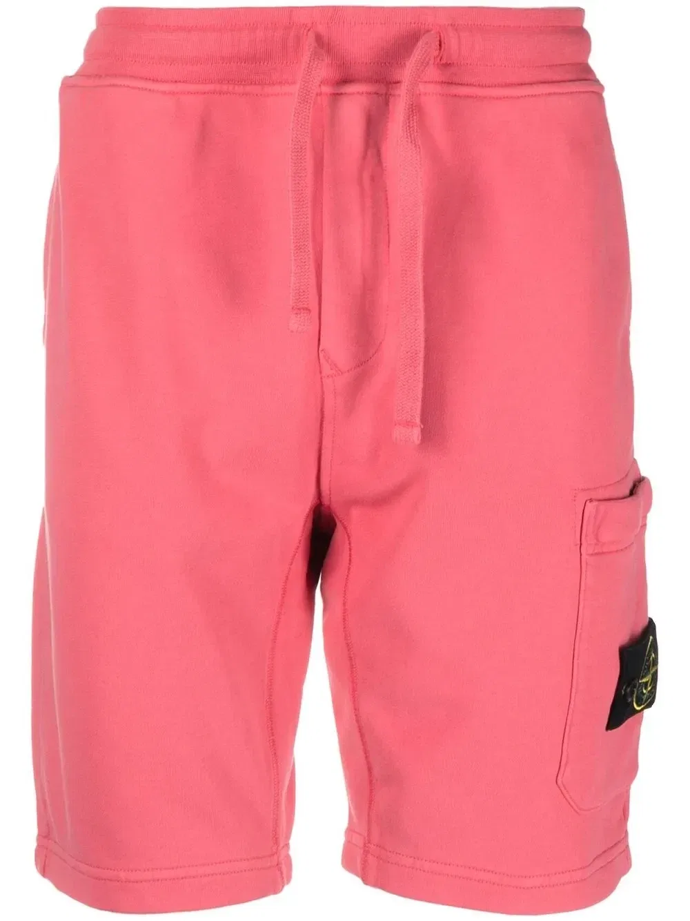 Шорты с нашивкой Compass Stone Island, розовый