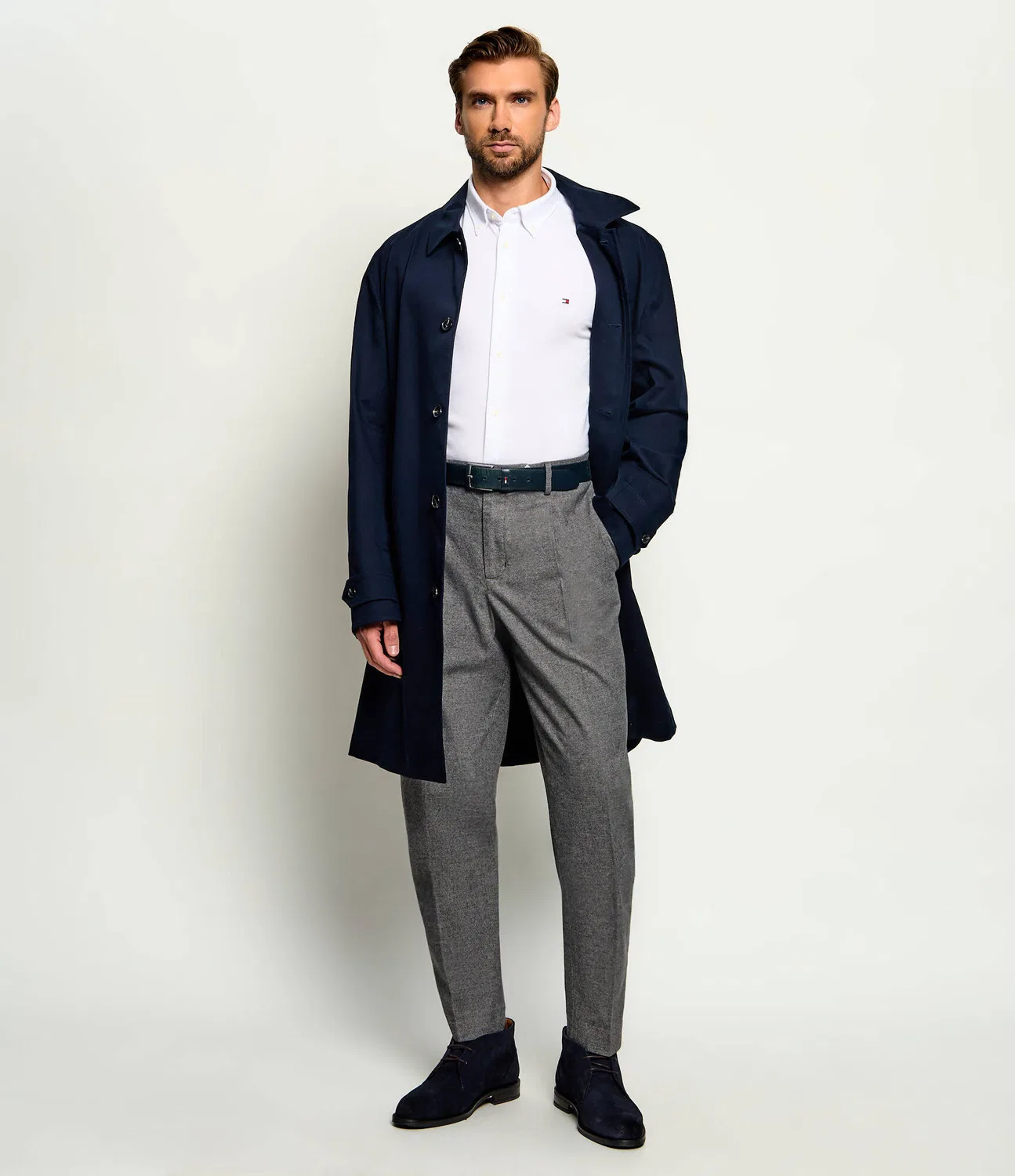 Рубашка с длинным рукавом Tommy Hilfiger, Bianco — фото 2