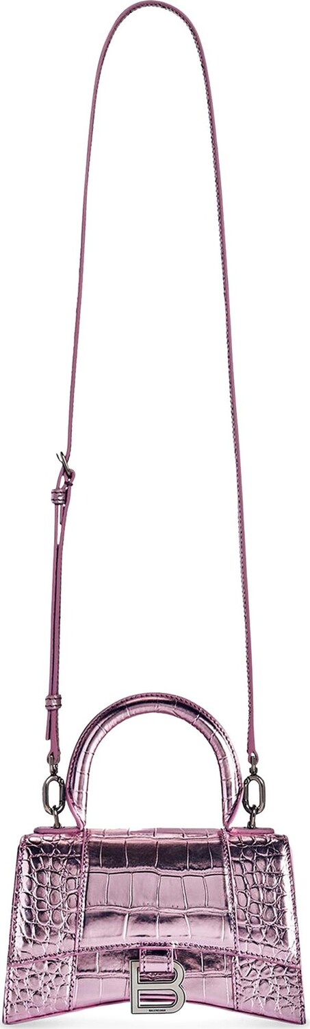 

Сумка Balenciaga Hourglass XS Handbag Pink, розовый