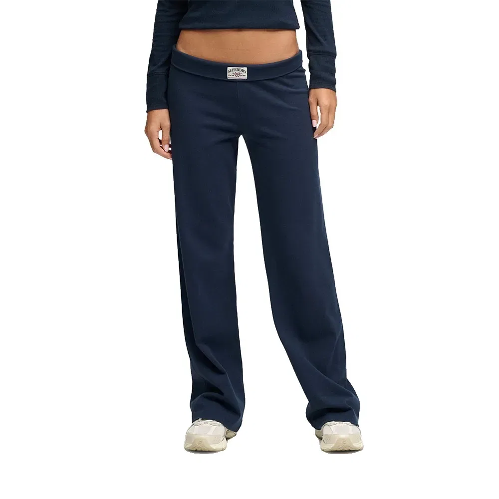 Женские джоггеры с отворотом Athletics Essentials Fold Over Superdry, Blue