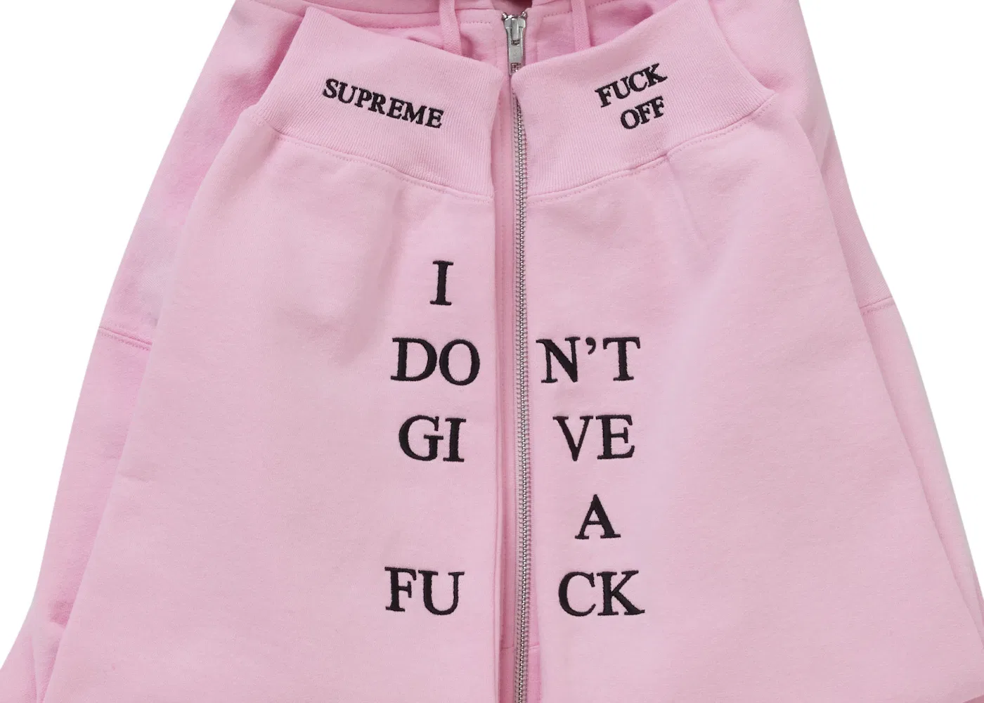 Мужская худи с принтом IDGAF Supreme, Pink — фото 3
