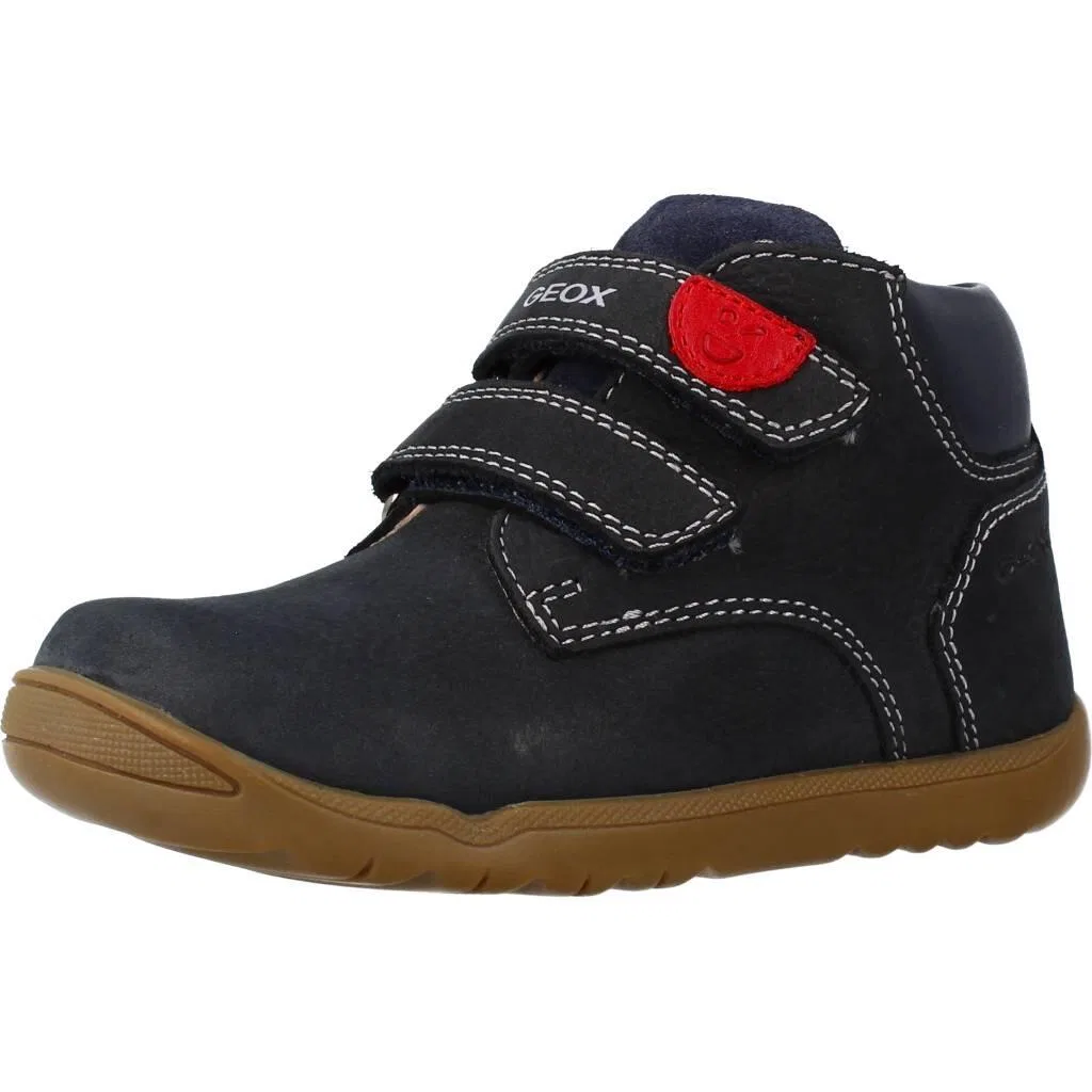 Детские ботинки на шнуровке B Macchia Boy Geox, Blau Navyblau