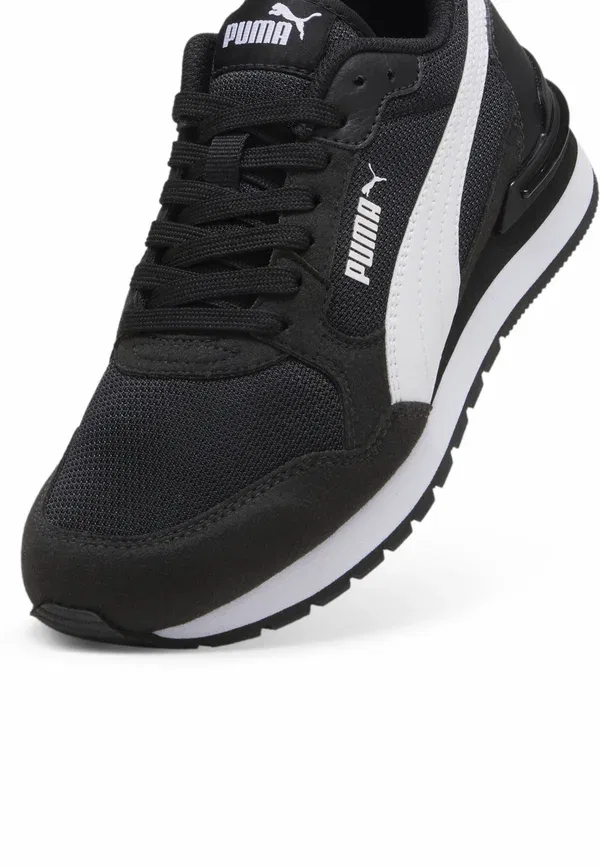Кроссовки с текстильным верхом Unisex Puma, black-white, белый — фото 4