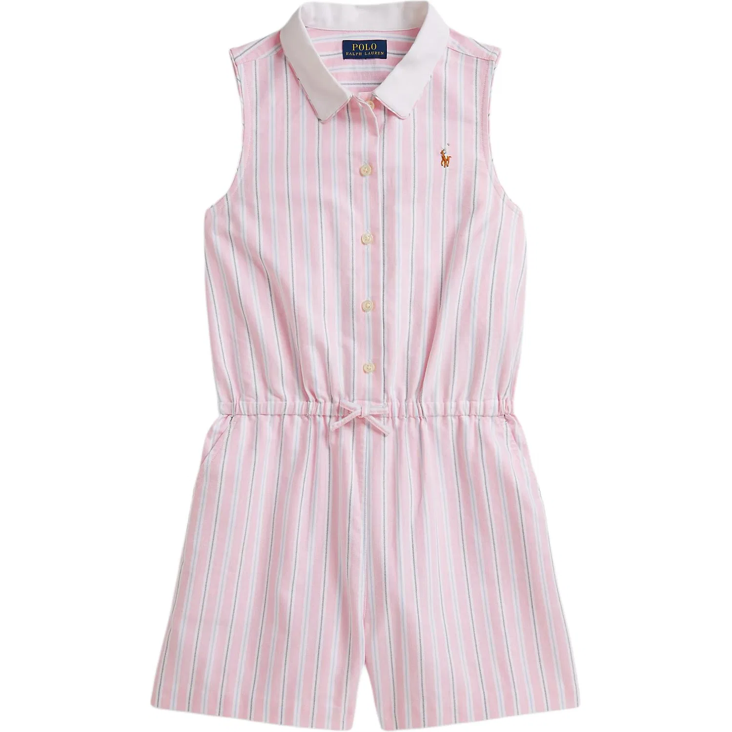 Детский комбинезон для девочек хлопковый Polo Ralph Lauren, Pink