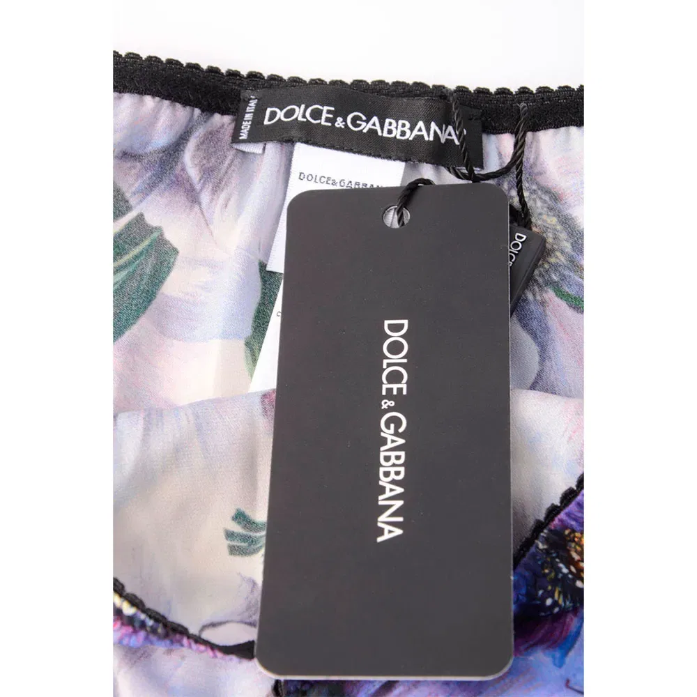 Женские трусы с цветочным принтом Dolce & gabbana, Multicolor — фото 4
